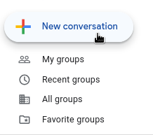 Image showing Google groups page